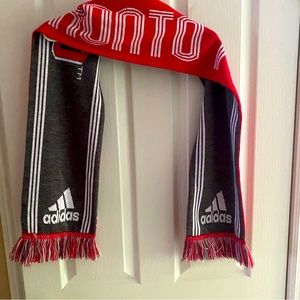 Adidas beautiful Toronto FC scarf  made in England 63”long